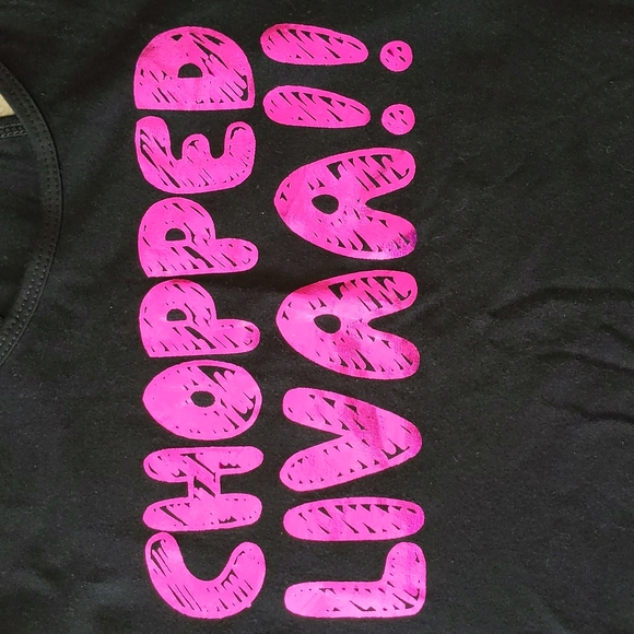 Ideal T by Next Level Muscle Tank Top L Hot Pink Graphics - Picture 9 of 11